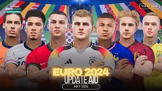 UEFA Euro 2024 Pes 2021 & Football Life 2024 Mods (with Tutorial) (SIDER) PC