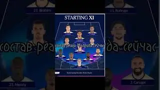 #футбол #shortvideo #edit #football #1000подписчиков состав реала Мадрида сейчас и раньше