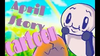 April story Easter cartoon