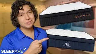 Which BBing Bed is Best!? Brooklyn Bedding Sedona Elite VS Aurora Luxe Mattress Review & Comparison