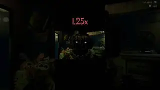 FNaF 3 – Phantom Freddy – Jumpscare 0.25x ➜ 2x