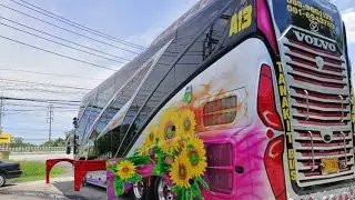 พามาชม🎥 แสง สี เสียง🔊 #บัสเทคทรงเบบี้ลอน VIP!!  #ทีมงานสระบุรีสมบูรณ์ทรัพย์