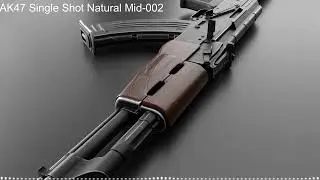 AK47 Single Shot Natural Mid 2 - Sound effect for editing