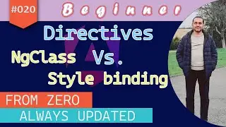 [020] ] Directives - NgStyle vs Style binding [Ultimate #Angular18 + - Zero to hero]
