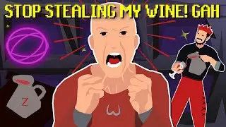 I Got Hired to Steal ZAMORAK WINE In Deep Wilderness As A REAL 9 To 5 Job