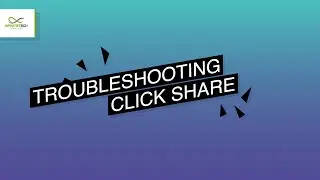 Clickshare Troubleshooting