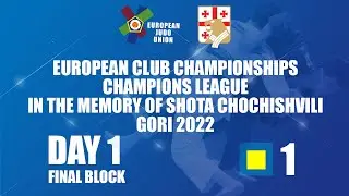 FINAL - Tatami 1 - European Club Championships (W&M) - Champions League - Gori 2022