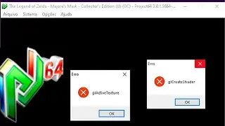 Como arrumar error do Project64: glActiveTexture