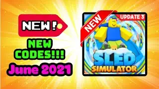 ROBLOX Sled Simulator, New and Free Codes!. All working!!! June 2021