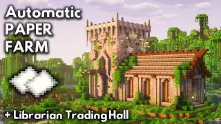 Minecraft PAPER FARM Tutorial [1.21] - MINECRAFT TUTORIAL