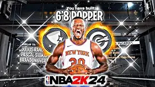 THE BEST POPPER BUILD IN 2K24!!!!!!!!