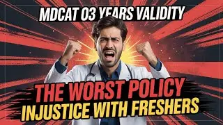 MDCAT 2025 : 03 Years Validity Policy | Expected Date | PMDC