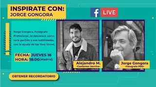 Sección Inspirate con: Jorge Gongora