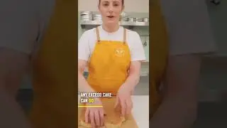 How To Make Baked Cake Ring #shorts