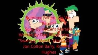 Phineas & Ferb: 'Summer (Where Do We Begin?)' Lyrics Onscreen