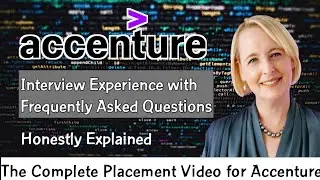 Accenture Interview Experience | Accenture Interview Rounds | Accenture Interview Questions