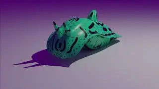 Blender 3D Art (Sea Slug)