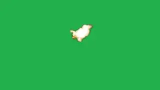 Green screen fire