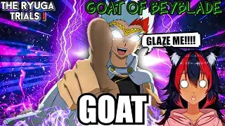 RYUGA The Undisputed GOAT Of Beyblade | Luna Fangz React