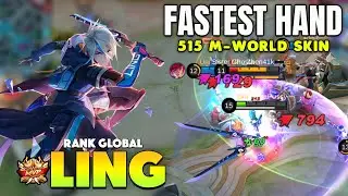 LING BEST BUILD AND GAME-PLAY 2022 ~ LING TOP GLOBAL 2022 ~ MOBILE LEGENDS