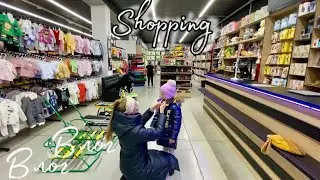 VLOG: SHOPPING 🛍️ Покупаем зимнюю обувь детям / Муж получил зарплату / Покупка одежды всей семьей