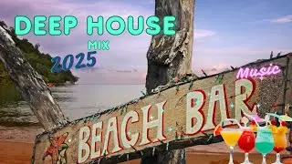 Beach Bar | Deep House Music | Relax with Waves 🌊