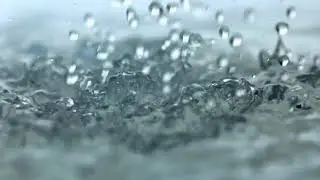 FREEDIO  'Water splashing slow motion' royalty free HD stock video footage