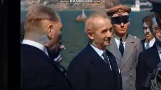 Atatürk'ün Yapay Zeka ile Renklendirilmiş Yüksek Kaliteli Videosu