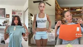 SUMMER SHOPPING HAUL ☀️🏝️ | summer shopping haul tiktok compilation