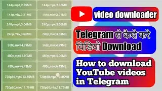 How to download youtube video ingallery // Youtube video download without watermark // yt video