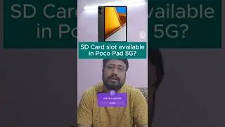 Memory card slot in Poco Pad 5G | Sd card slot in poco pad 5g | poco pad 5g sd card slot