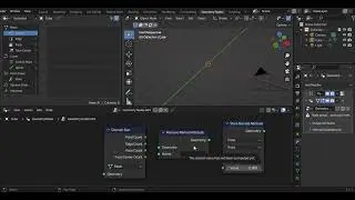 Blender. Узлы Attribute/Узел Domain Size, Remove Named Attribute Node.