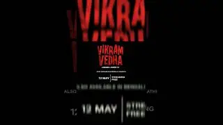 Vikram Vedha on Jio Cinema | Streaming Free -12 May | Vikram Vedha Ott Update | 