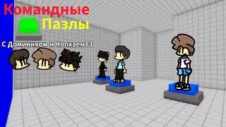 Мы не очень хорошая команда. | Roblox Teamwork Puzzles