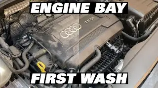 Audi Q3 F3 First Wash Engine Bay | Engine Car Detail | Car Detailing ASMR