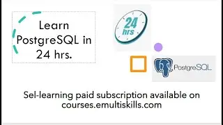 Learn PostgreSQL Admin in 24 Hrs.# postgresql # postgres