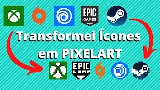 Speed PixelArt - Ícones do Desktop em PixelArt!
