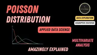 Poisson Distribution Solved Examples | Data Science | Statistics | Probability | At A Glance! #ai