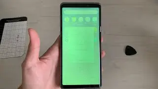 How to FIX Samsung Note 9 GREEN SCREEN 2024
