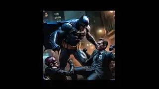 Mystique As Batman Saves Bruce Wayne MetaAi from my idea