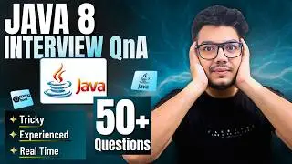 50+ Real & Tricky Java 8 Interview Questions (2–7 Yrs Experience)