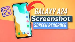 Samsung Galaxy A24: How To Take Screenshot & Record Screen?