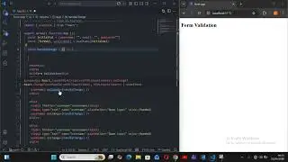 How to create a form validation using React and typescript (tsx) understanding useState 