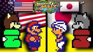 Uncovering the Hidden Differences in US and Japanese Mario Games! - Region Break