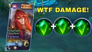 FARAMIS BEST FULL DAMAGE BUILD! INSTANT 1 SHOT DELETE ENEMY! ( Faramis best build 2025 )