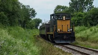WCR 1012 South - WCR Tourist Train - CN Guelph Sub - Hawksville rd, St. Jacobs ON
