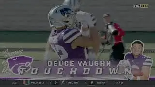 K-State vs Oklahoma State Football 2022 first half