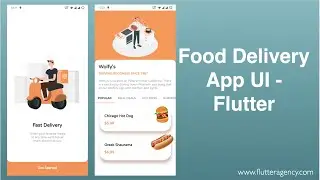 Food Delivery App - Flutter UI - Less than 30 min