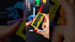 3D Printed Lin Gan Guli Melody Musical Fidget 
