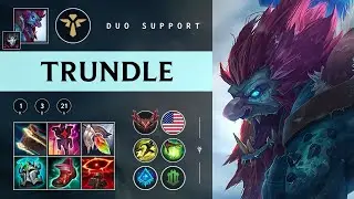 Trundle Support vs Zoe - NA Grandmaster Patch 25.22